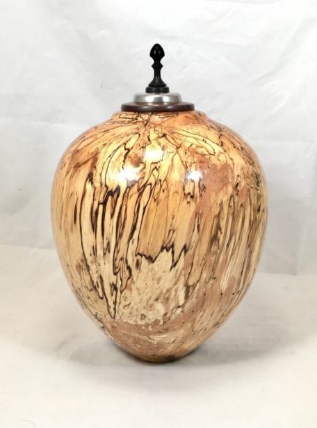 Spalted Maple Cremation Urn