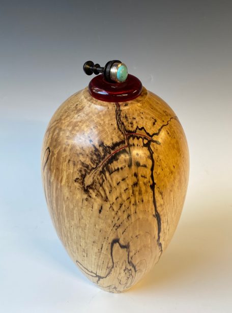 Spalted Ash Urn