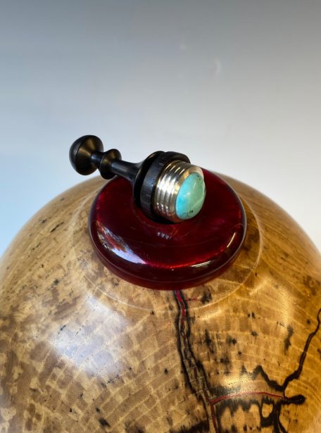 Spalted Ash Urn