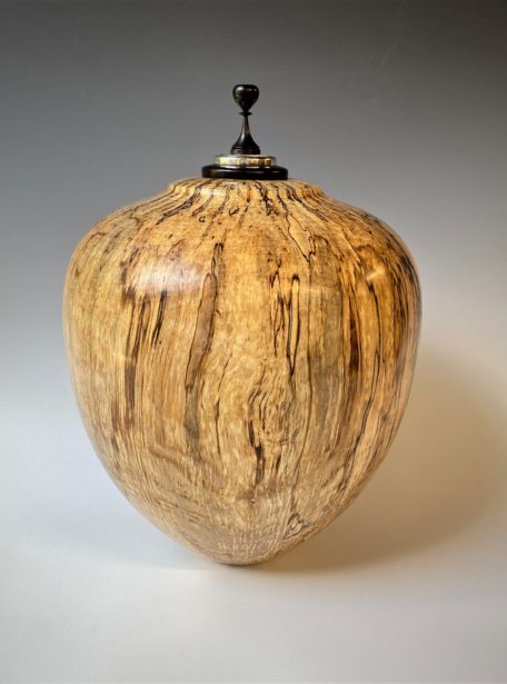 Spalted Maple Hollow Form 3