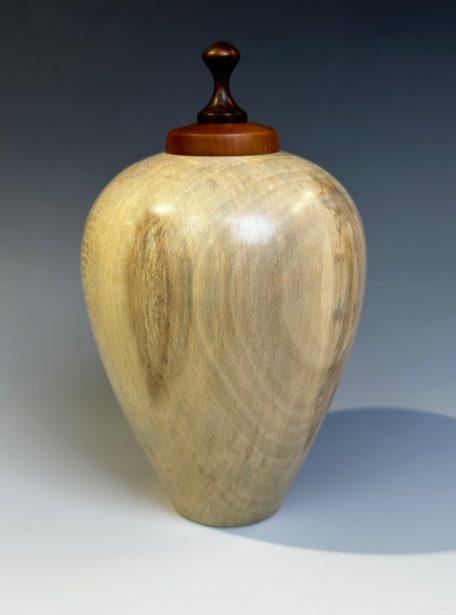 Spalted Holly Urn